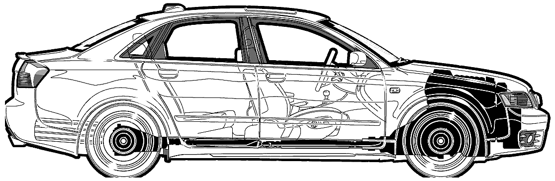 Кола Audi S4 2005