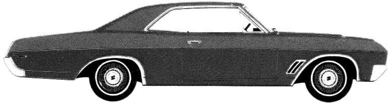 Кола Buick GS 400 Sport Coupe 1967 