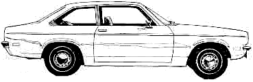 Кола Chevrolet Vega 2-Door Sedan 1971