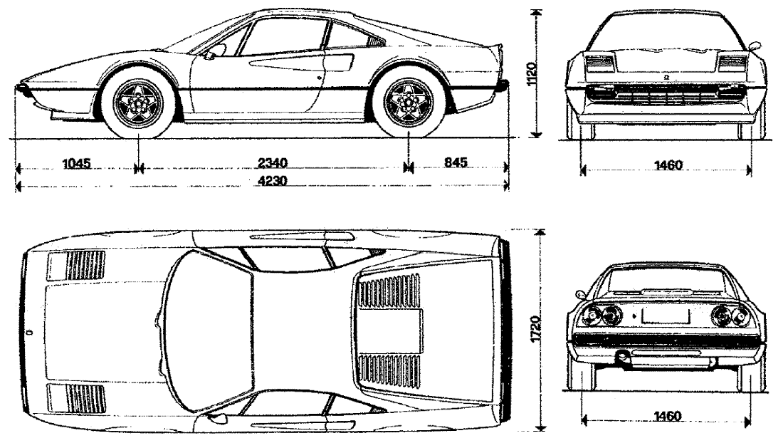Кола Ferrari 308 QV