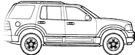 Кола Ford Explorer 2003 