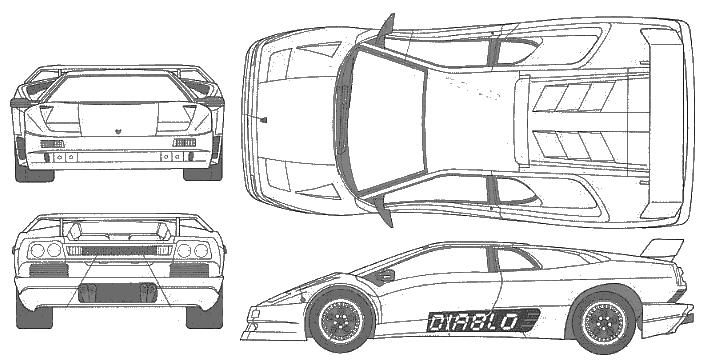 Кола Lamborghini Diablo Koenig