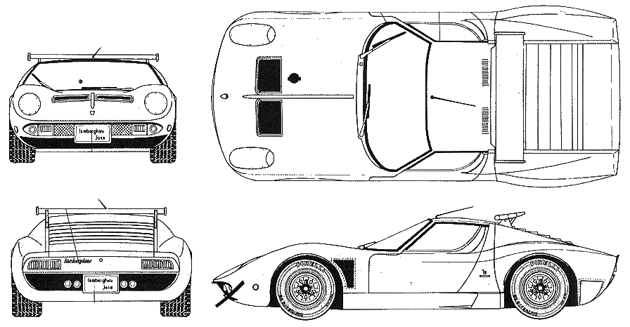 Кола Lamborghini Jota