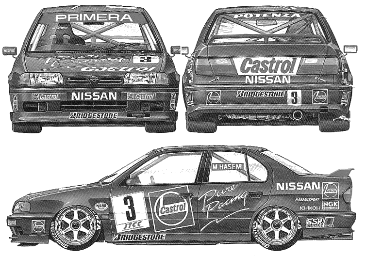 Bil Nissan Primera JTCC