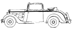 Кола Peugeot 301CR Coupe Decapotable CL4 1933