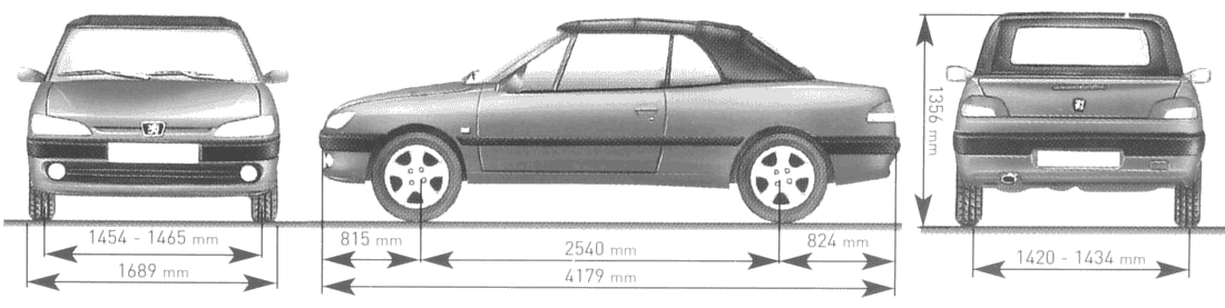 Кола Peugeot 306 Cabrio