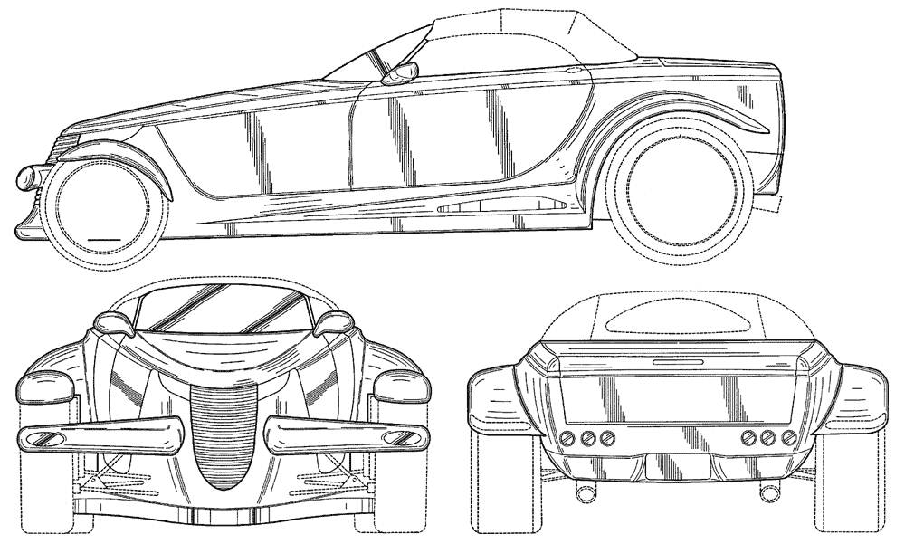 Кола Plymoth Prowler Cabrio