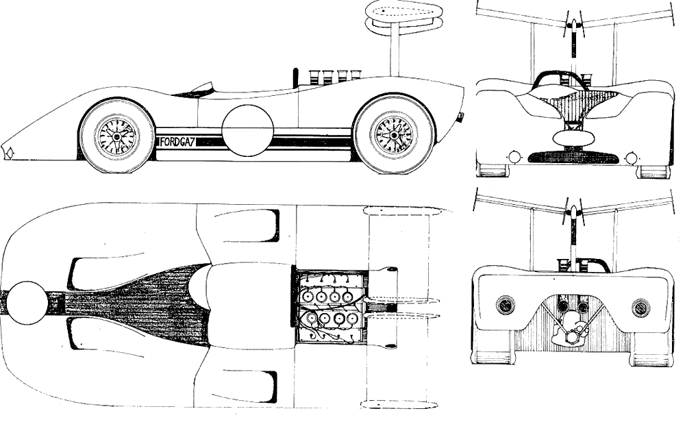 Bil Porsche G7A