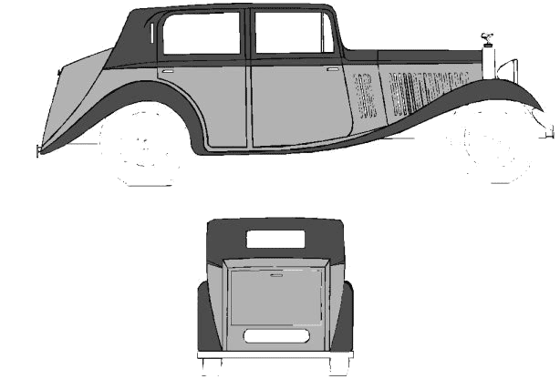Кола Rolls-Royce 20-25 HP 1934