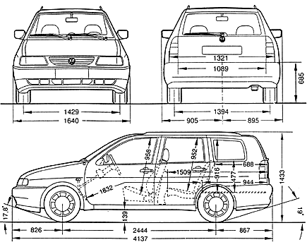 Кола Volkswagen Polo Variant 