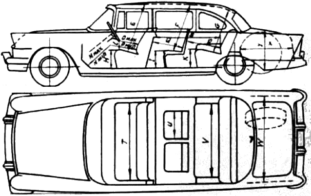 Кола ZIL-111 1960